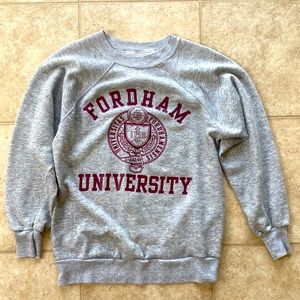 University sweater